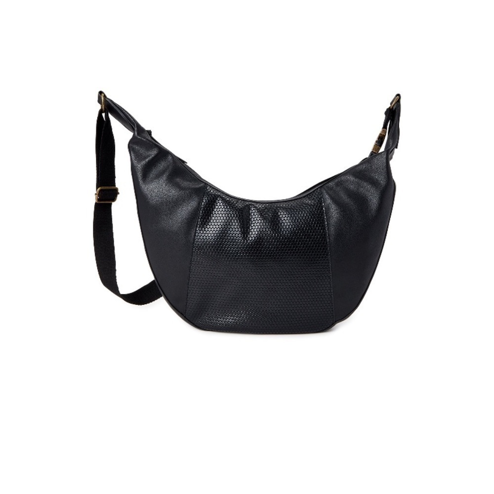 Time and Tru Black Hobo Bag